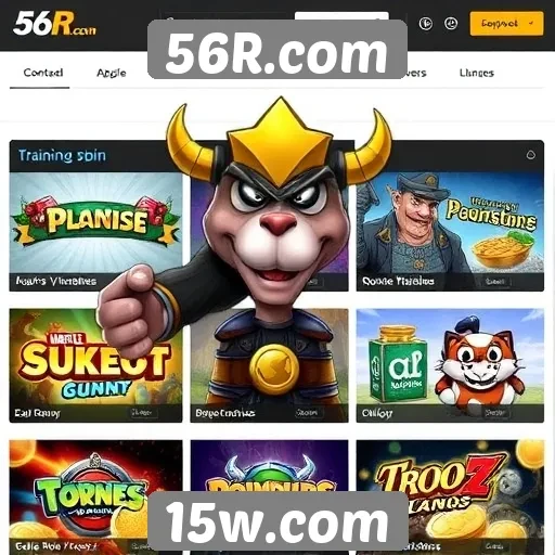 56R.com oferece diversas opções de jogos online